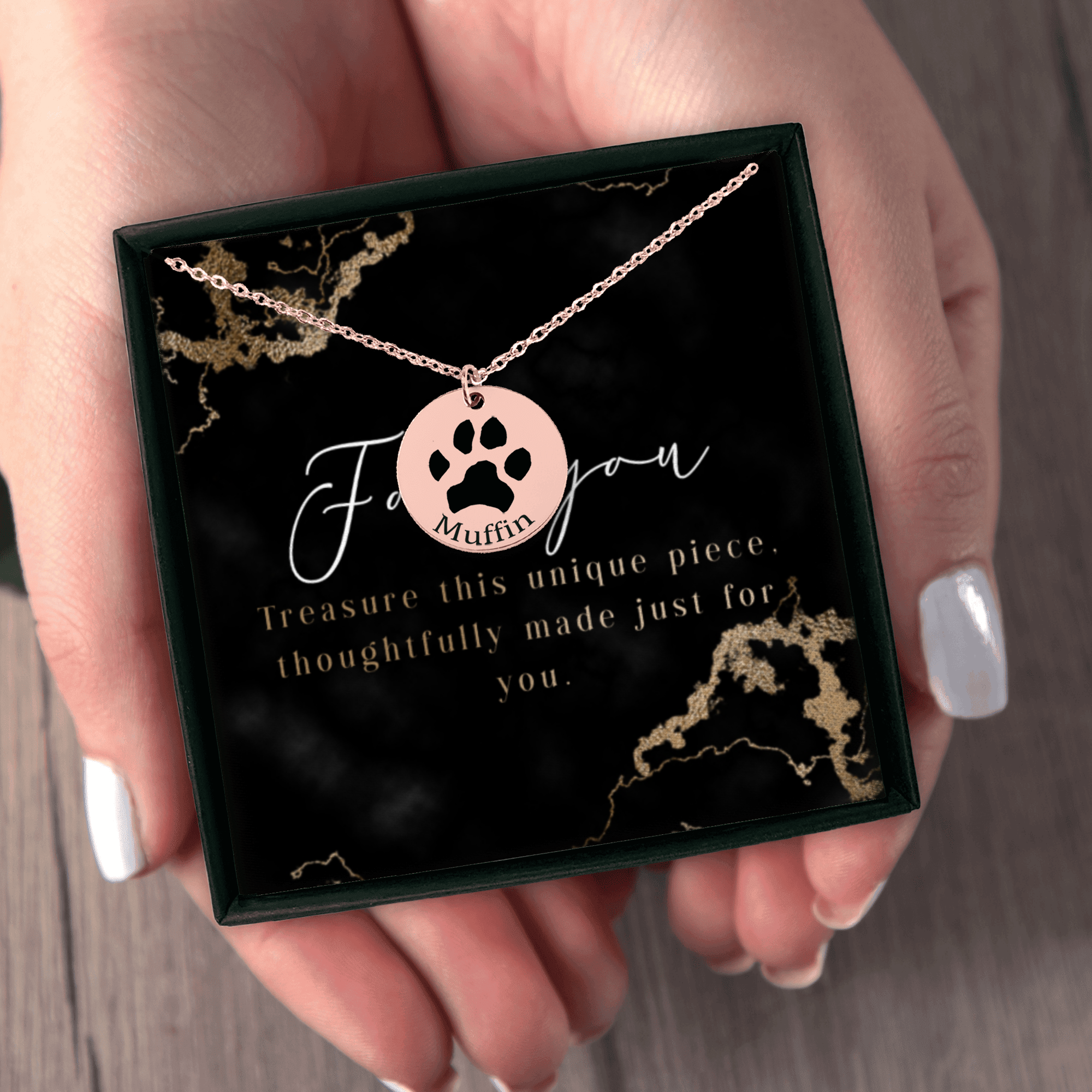Paw Print Necklace