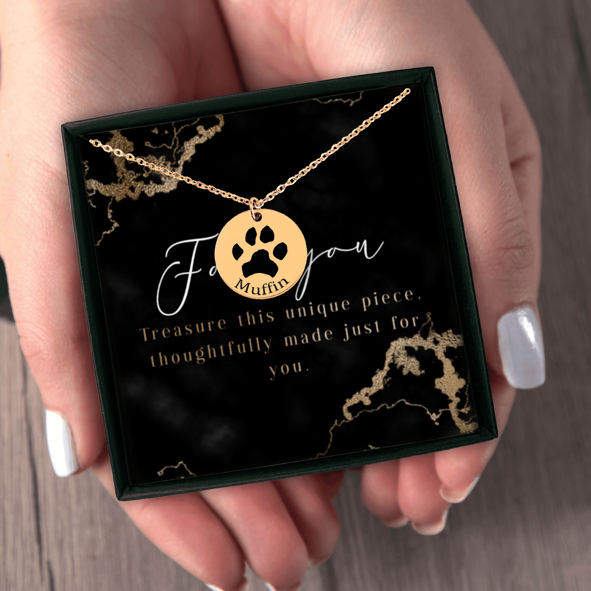 Paw Print Necklace