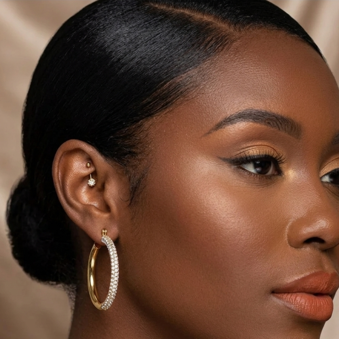 Zenith Gold Hoops