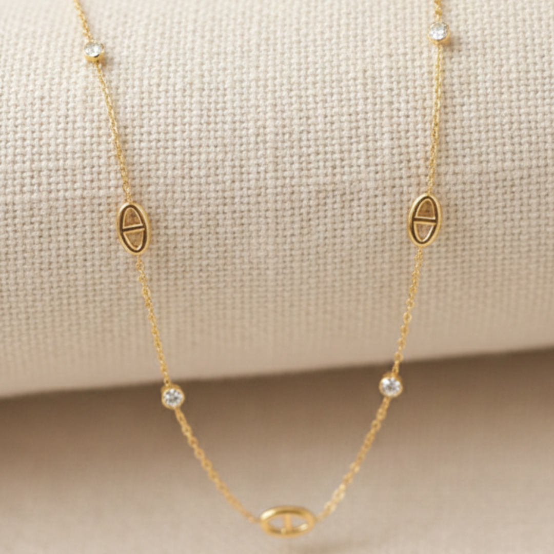 Signature Oval Luxe Diamond Necklace