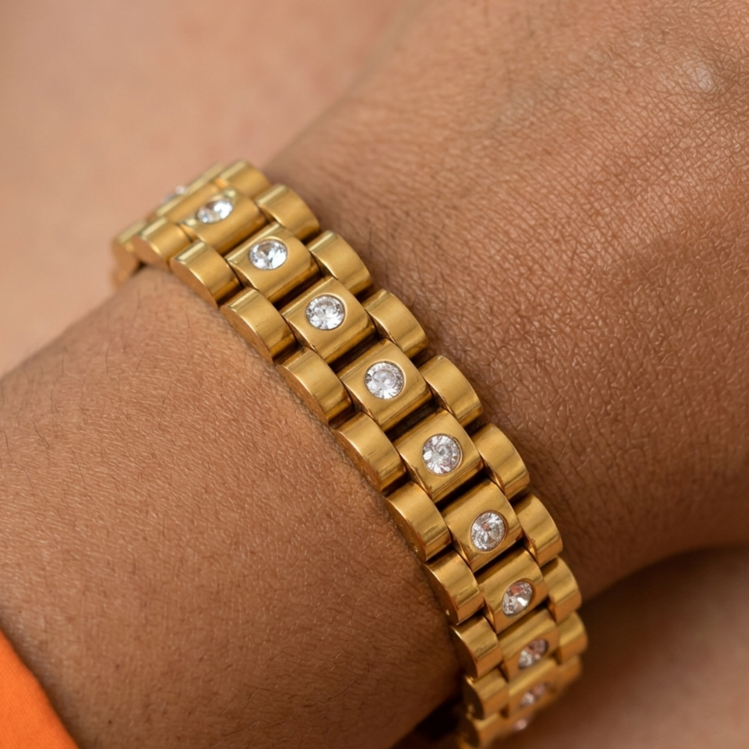 Maya Bling Link Bracelet
