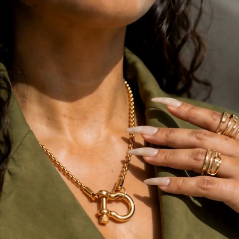 Linked in Luxury Necklace
