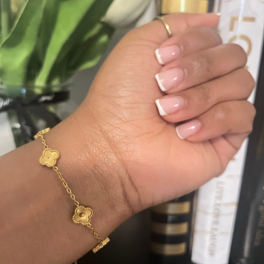 Golden Clover Bracelet