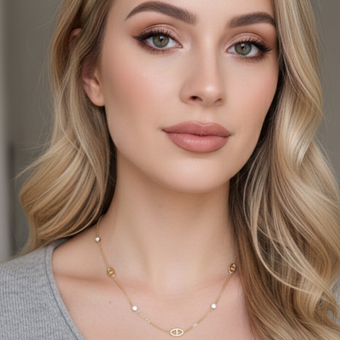 Signature Oval Luxe Diamond Necklace