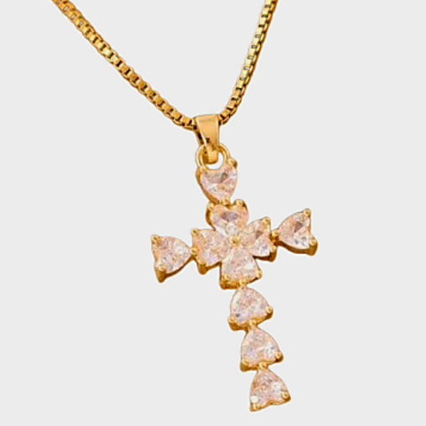 Diamond Cross Necklace