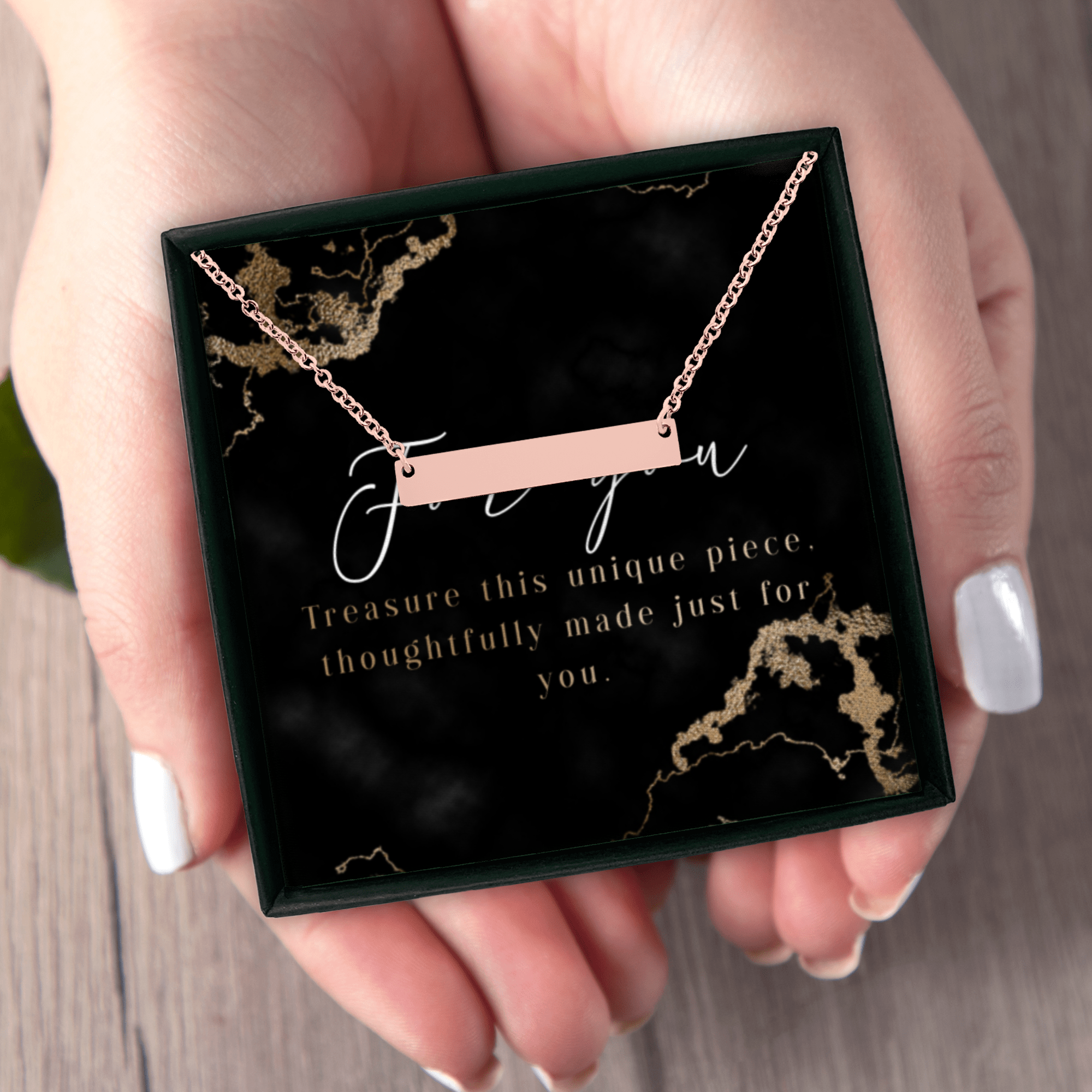 Horizontal Bar Necklace