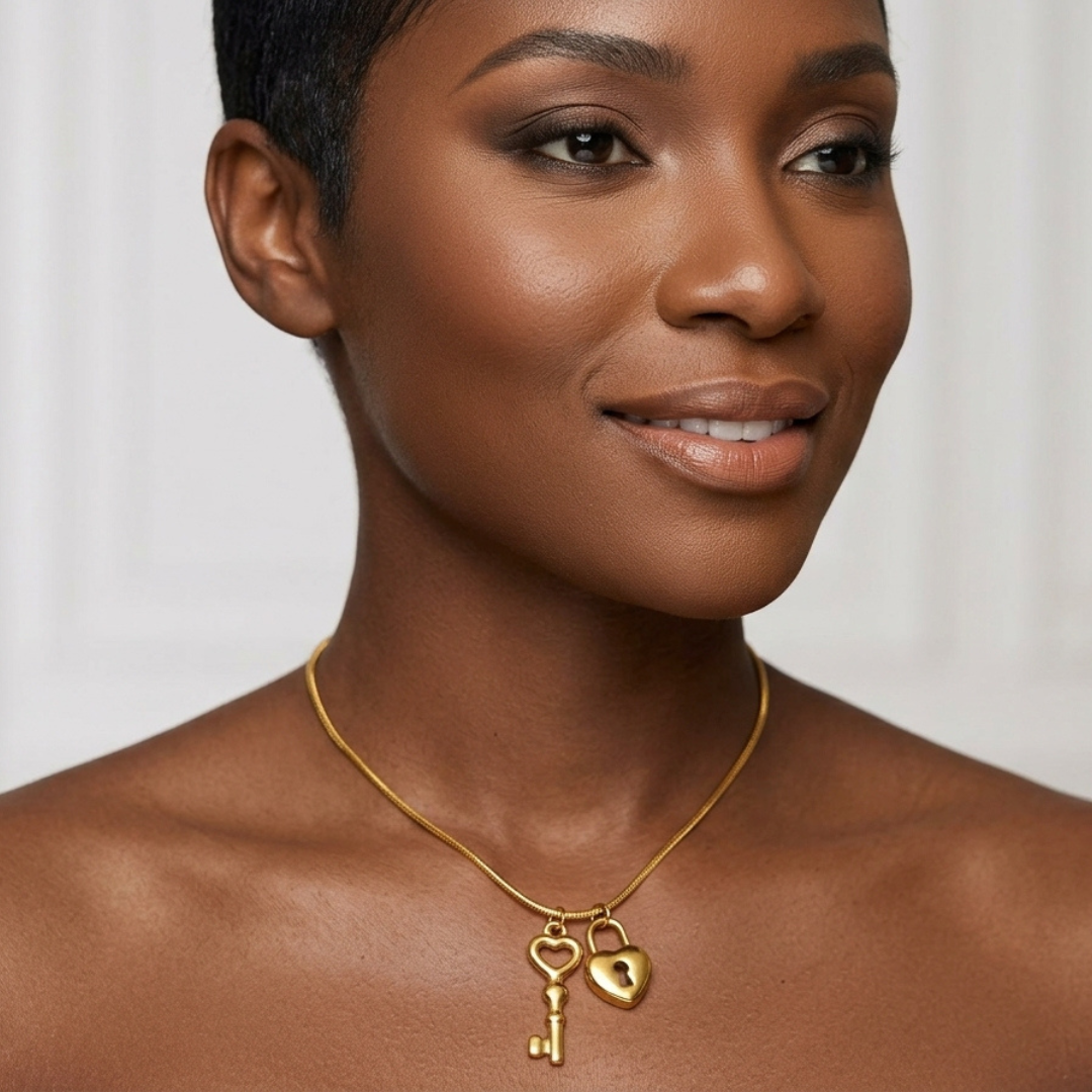 Lock & Key Necklace