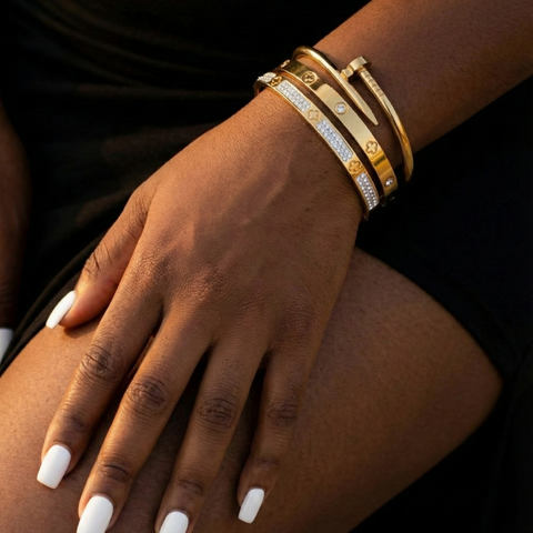 Gold Hour Bracelet Set