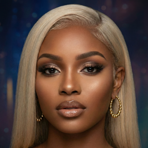 Beaded Hoop Earrings