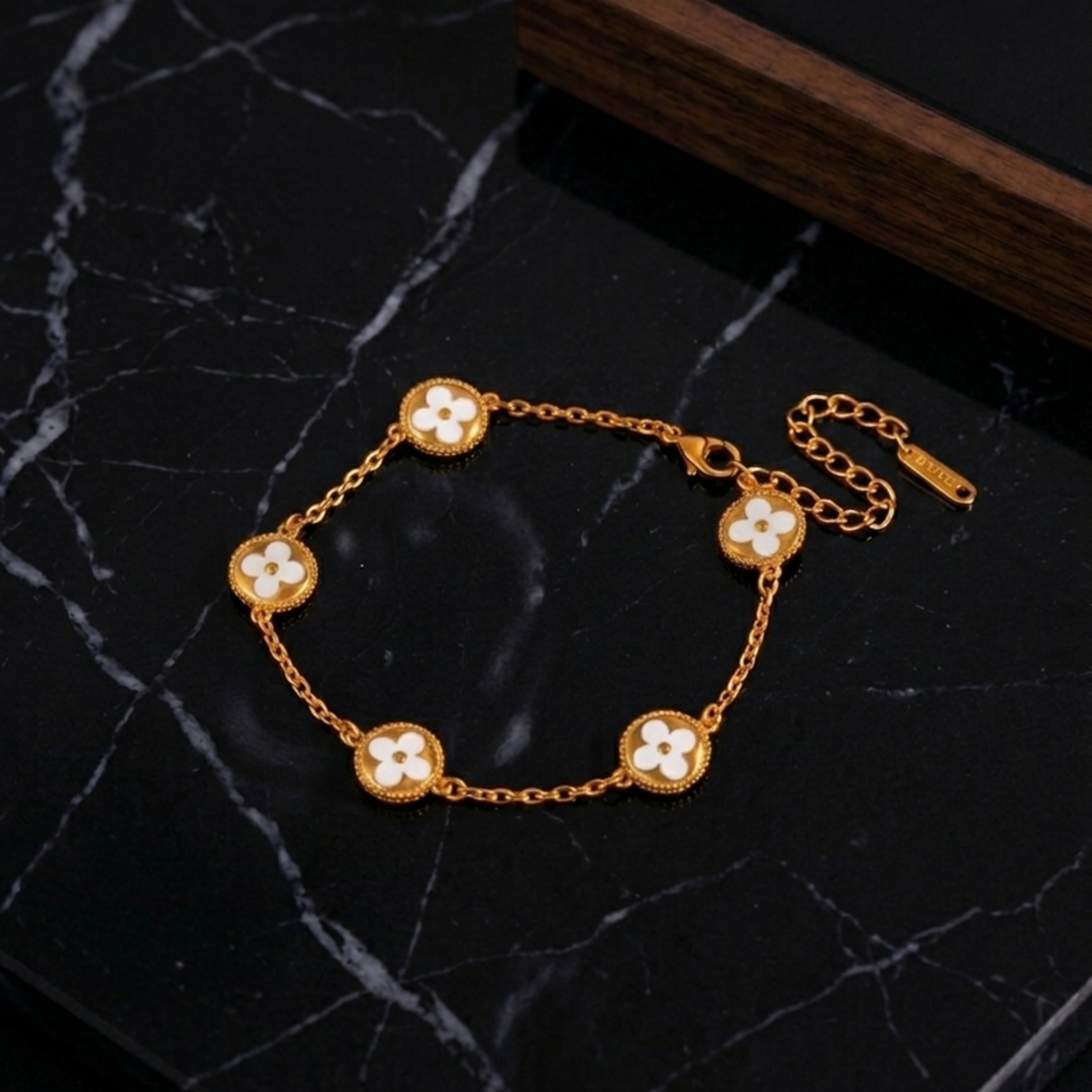 Alabaster Bloom Bracelet