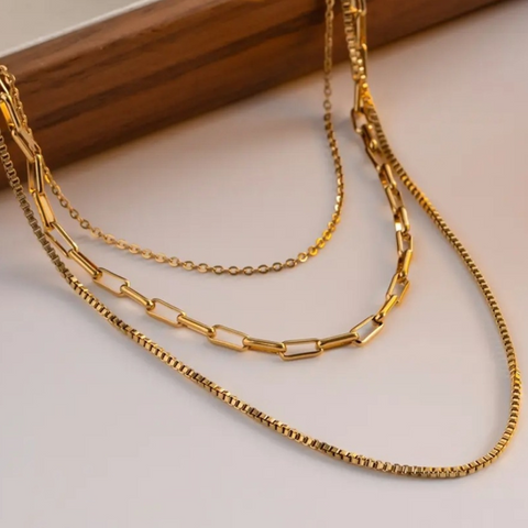 Trinity Layered Necklace