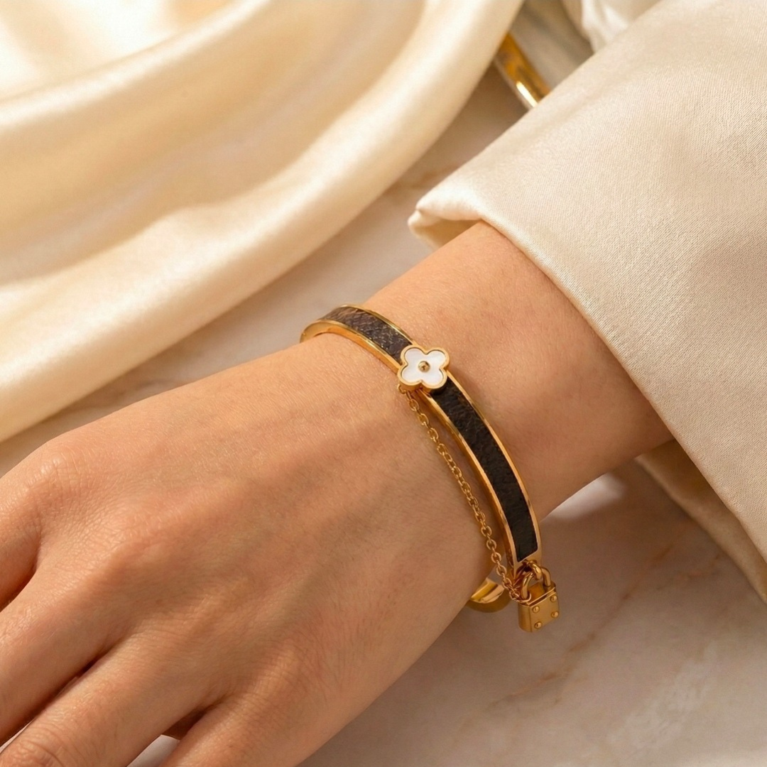 Serendipity Bracelet with Chain Detail