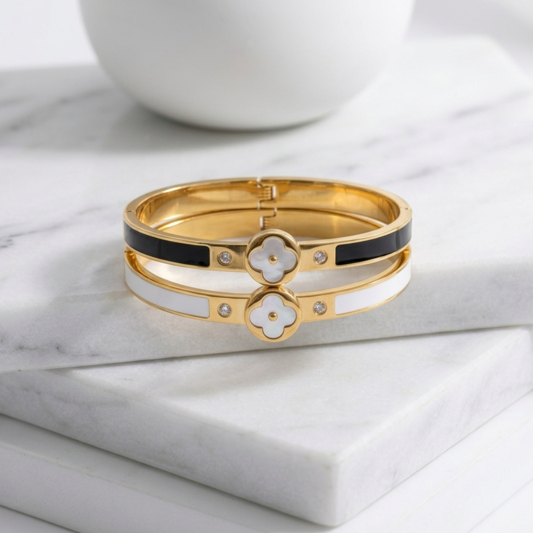 The Luxe Petal Bangle