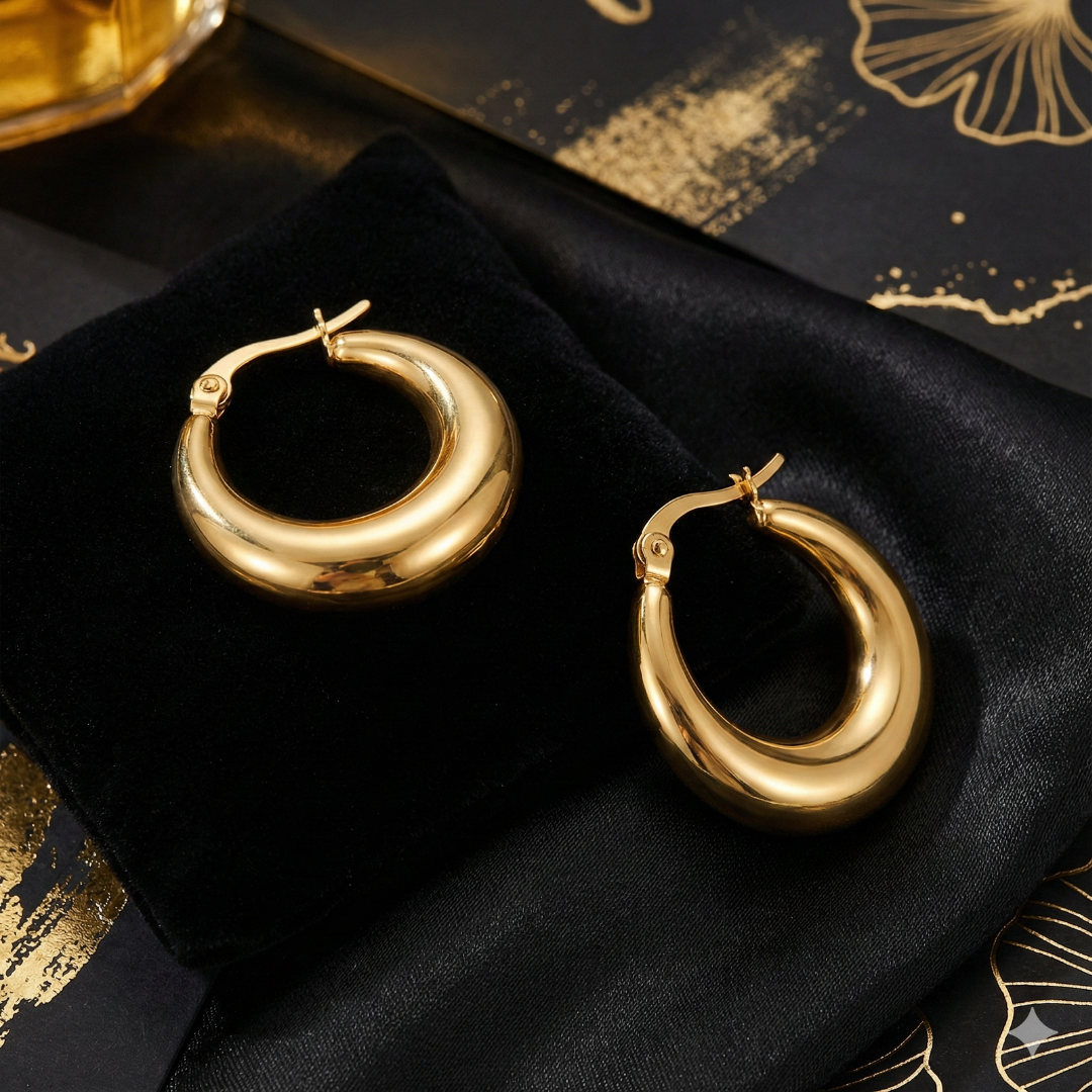 Mariah Hoop Earrings