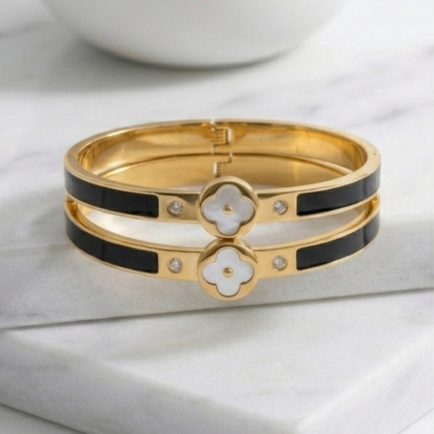 The Luxe Petal Bangle