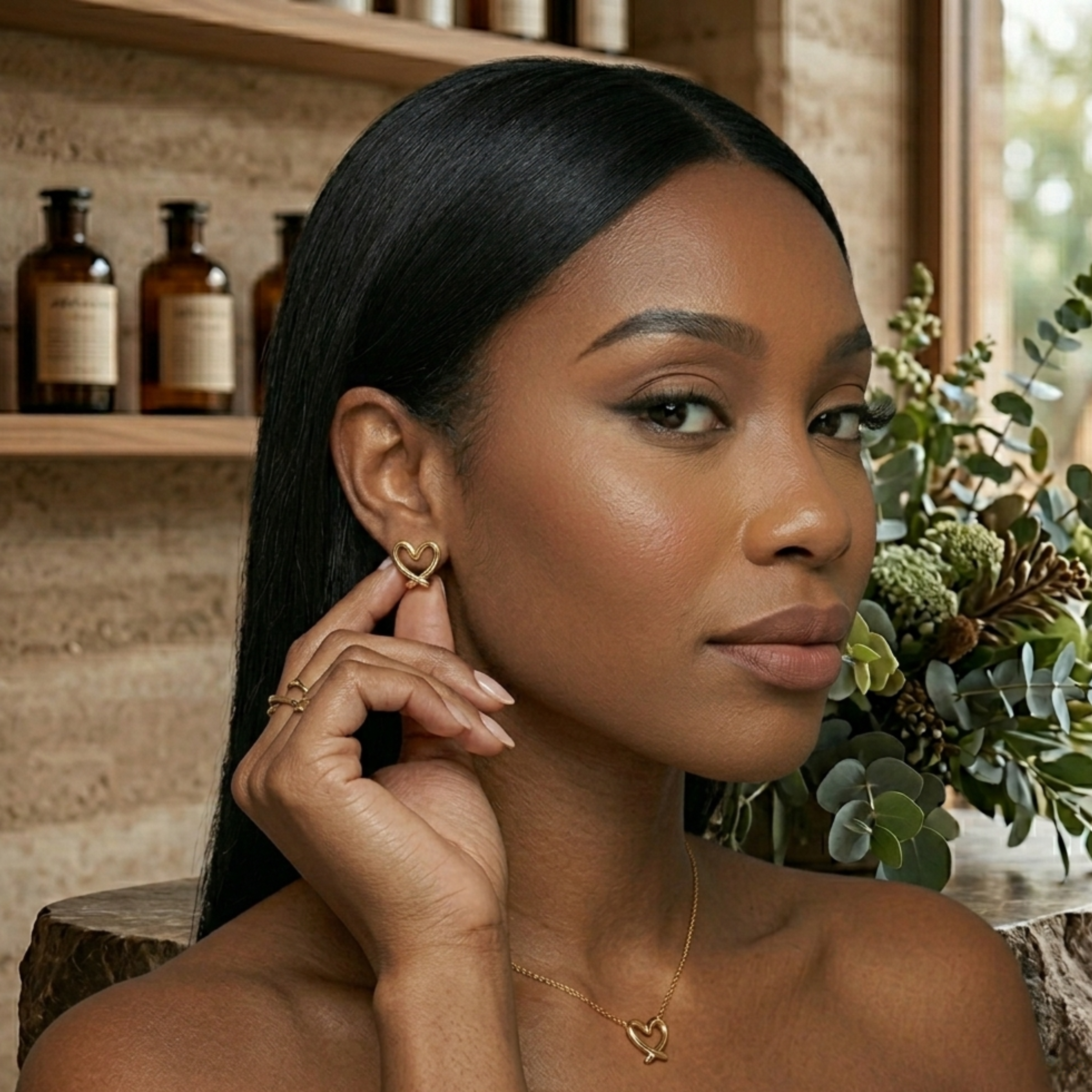 Mi Chérie Stud Earrings