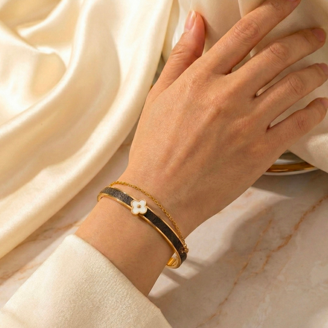 Serendipity Bracelet with Chain Detail