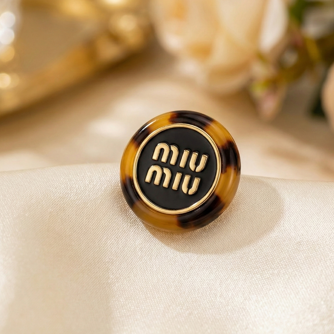 Fierce Luxe Leopard Stud Earring