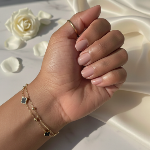 Noir Charm Duo Bracelet