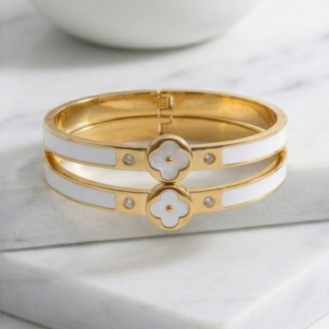 The Luxe Petal Bangle
