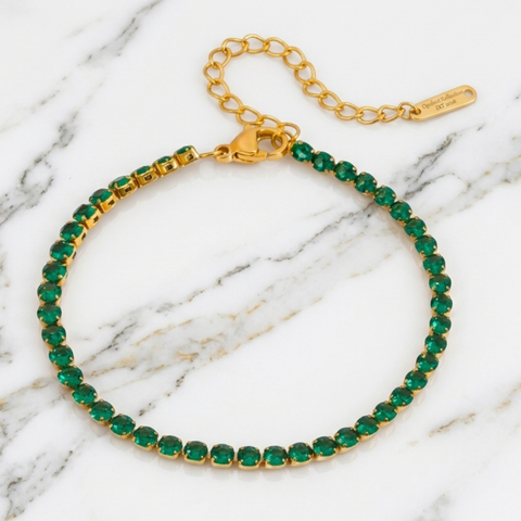 Emerald Tennis Bracelet